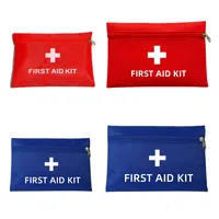 1pc Empty First Aid Kit Portable Medicine Pills Bandages Medicine Storage Bag Organizer Case Zipper Emergency Medical Kit