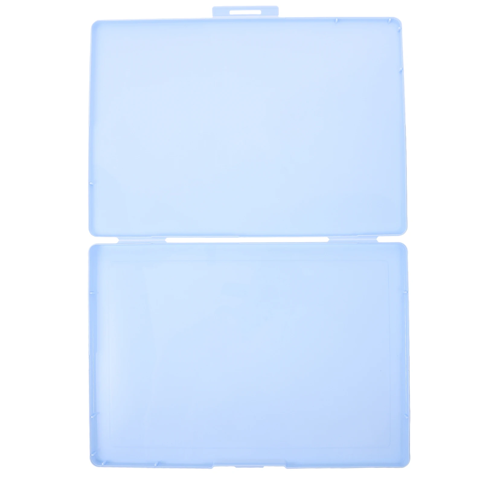 

File Storage Box Boxes Document Case High Capacity Container Certificate Organizer Plastic Documents Office Name Card