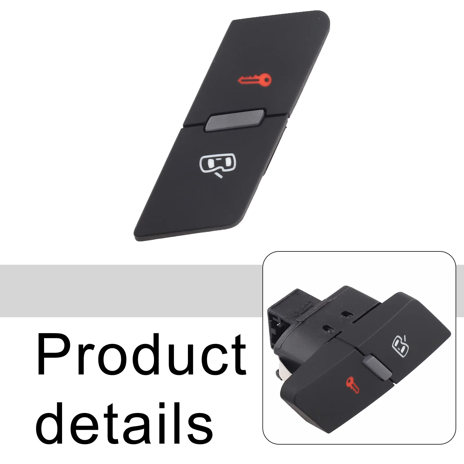 

Car Repair Vehicle Maintenance Car Lock Switch Front Door Lock Easy Installation Switch OE 4F1962107 Plastic Door Lock Switch