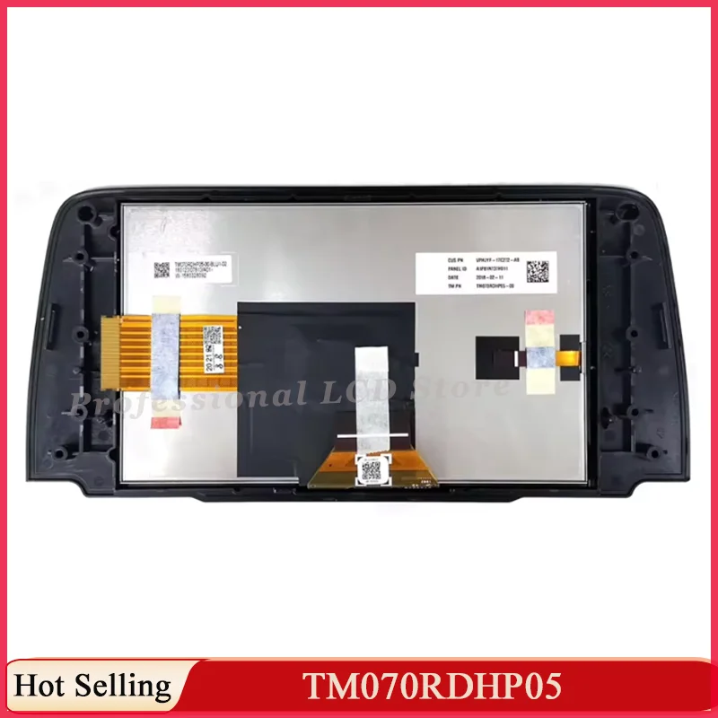 Oryginalny nowy wyświetlacz LCD OEM do Mazdy CX-5 cx5 2017-2021, ekran dotykowy LCD do TM070RDHP05 TM070RDHP05-00, naprawa LCD — zdjęcie produktu 3