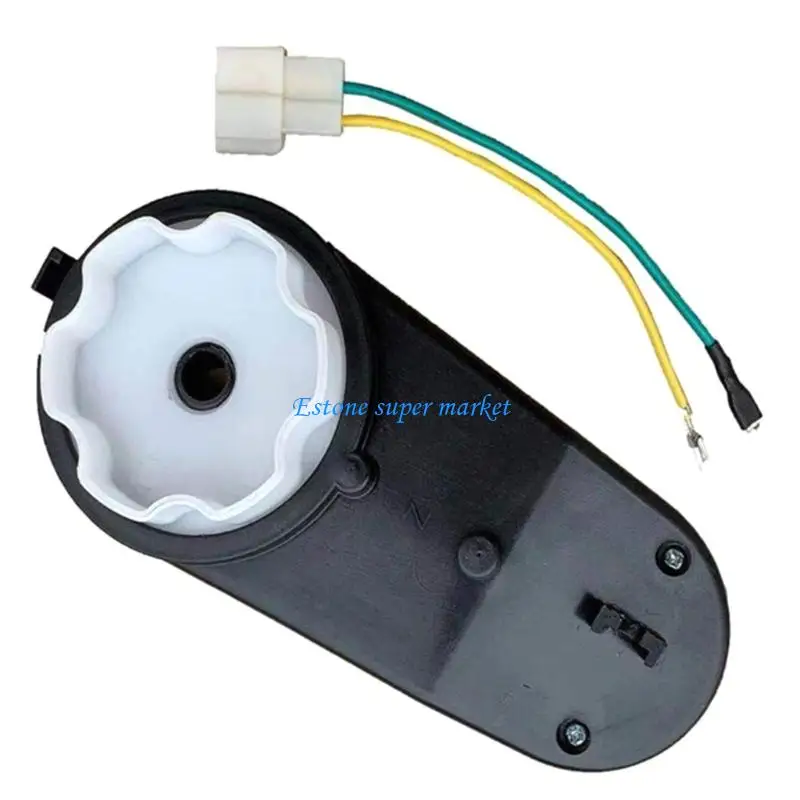 

Мотор-редуктор 090B высокой мощности 6 В RS390 для детей, электрические внедорожные автомобили, конструкция с отверстиями 1/1,2