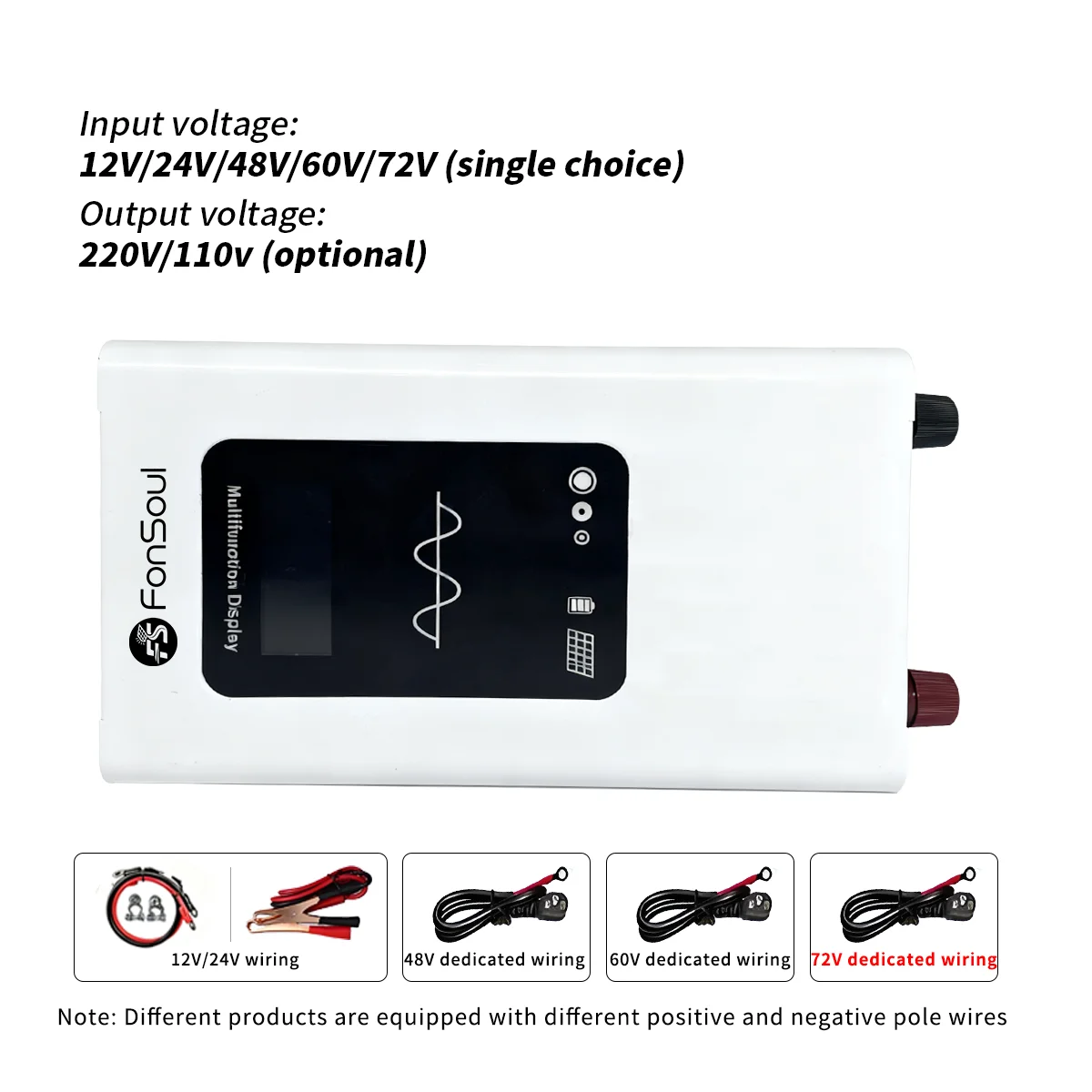 Fonsoul 12V To 220V…