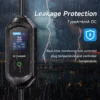 Puppyfc 11KW 16A 휴대용 EV 충전기 GBT 3상 Wallbox EVSE 고속 충전 CEE 플러그 WiFi APP Bluetooth 원격 제어 3