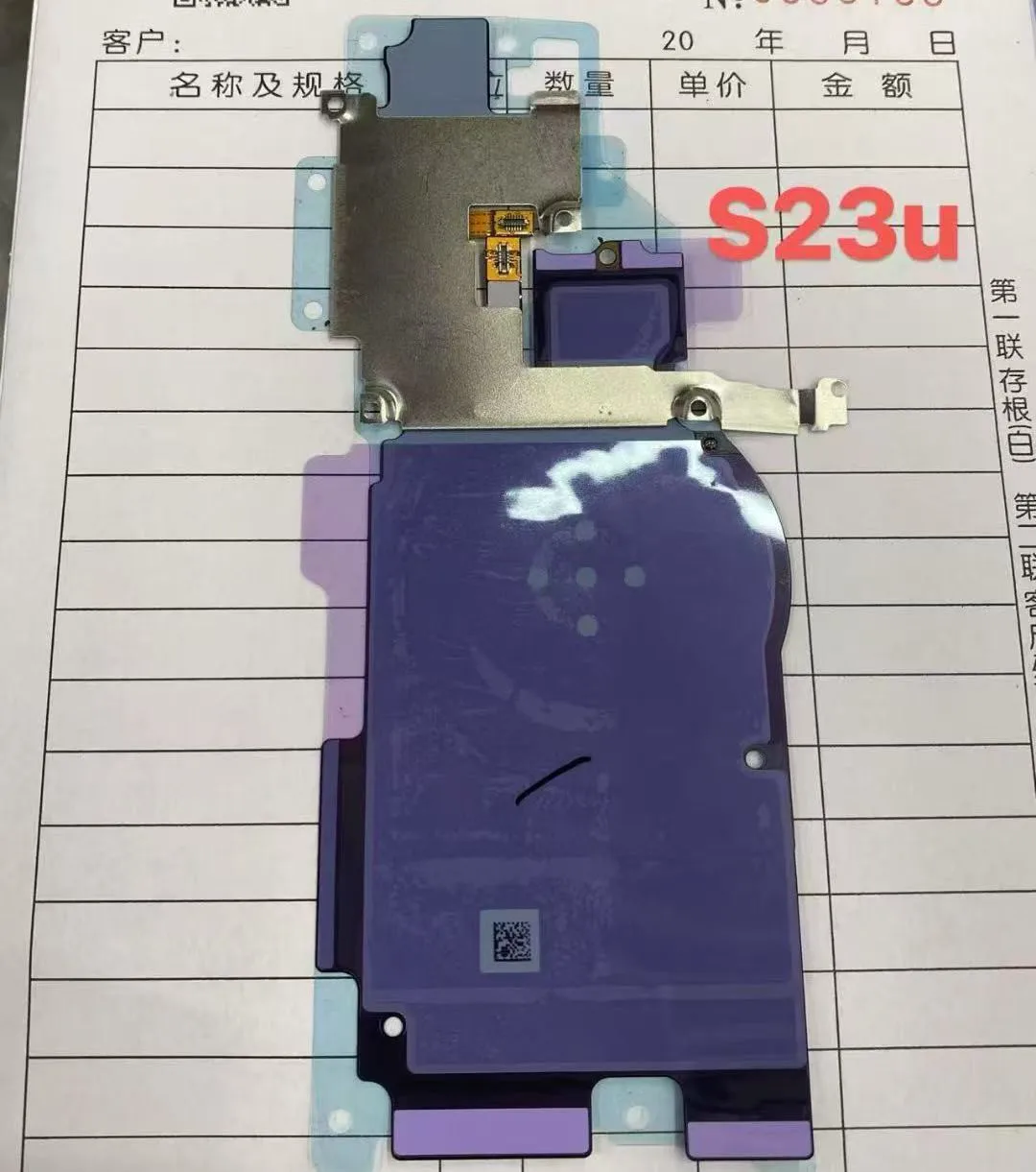 NFC Module Flex Cable Repair Parts For Samsung S23 S22 S21 S20 Fe Plus Ultra Wireless Charging Induction Coil