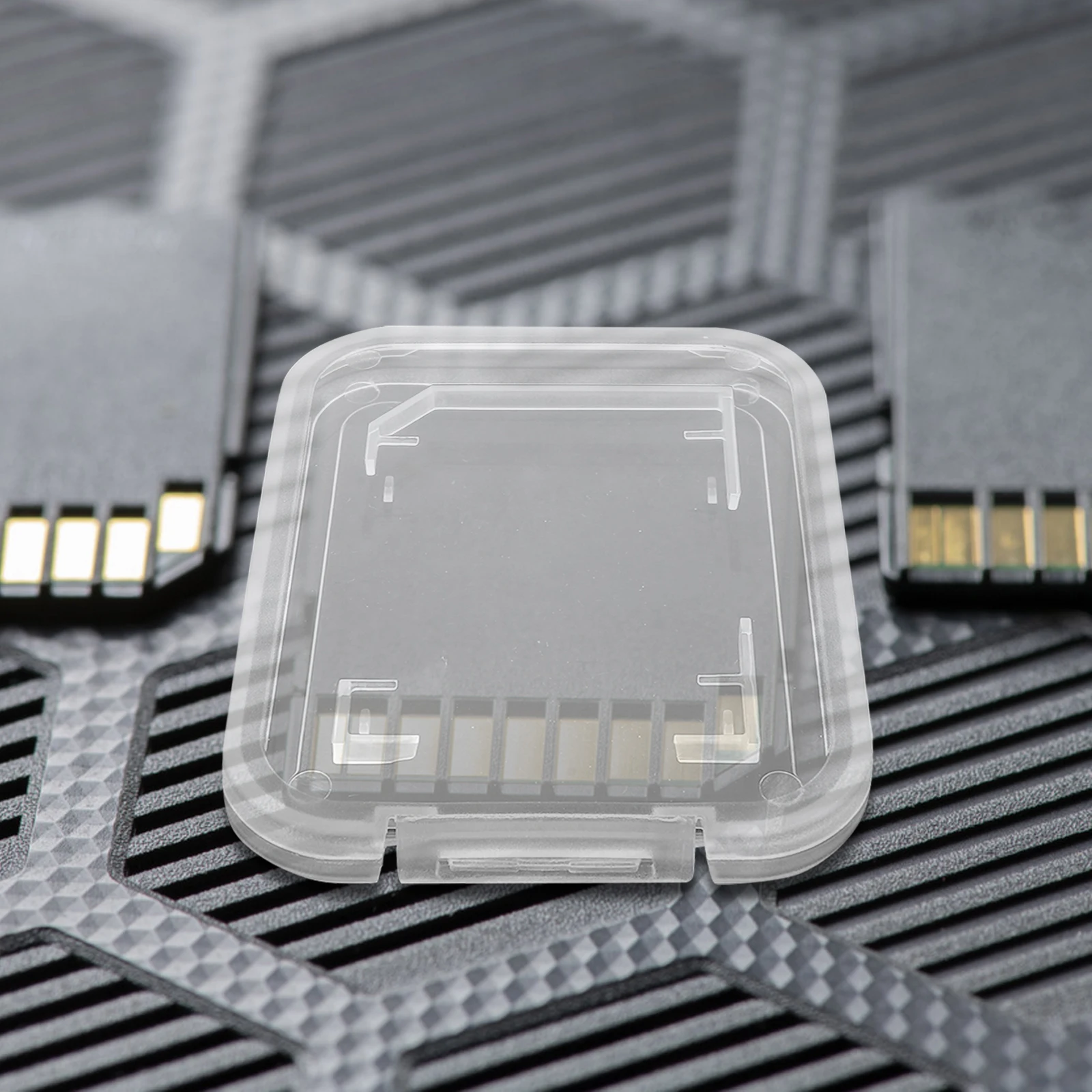 

20pcs Camera Case Memory Holder Storage Box SIM Coins Travel Organizer Clear Plastic CasesSD Card PackMemory Card Keeper