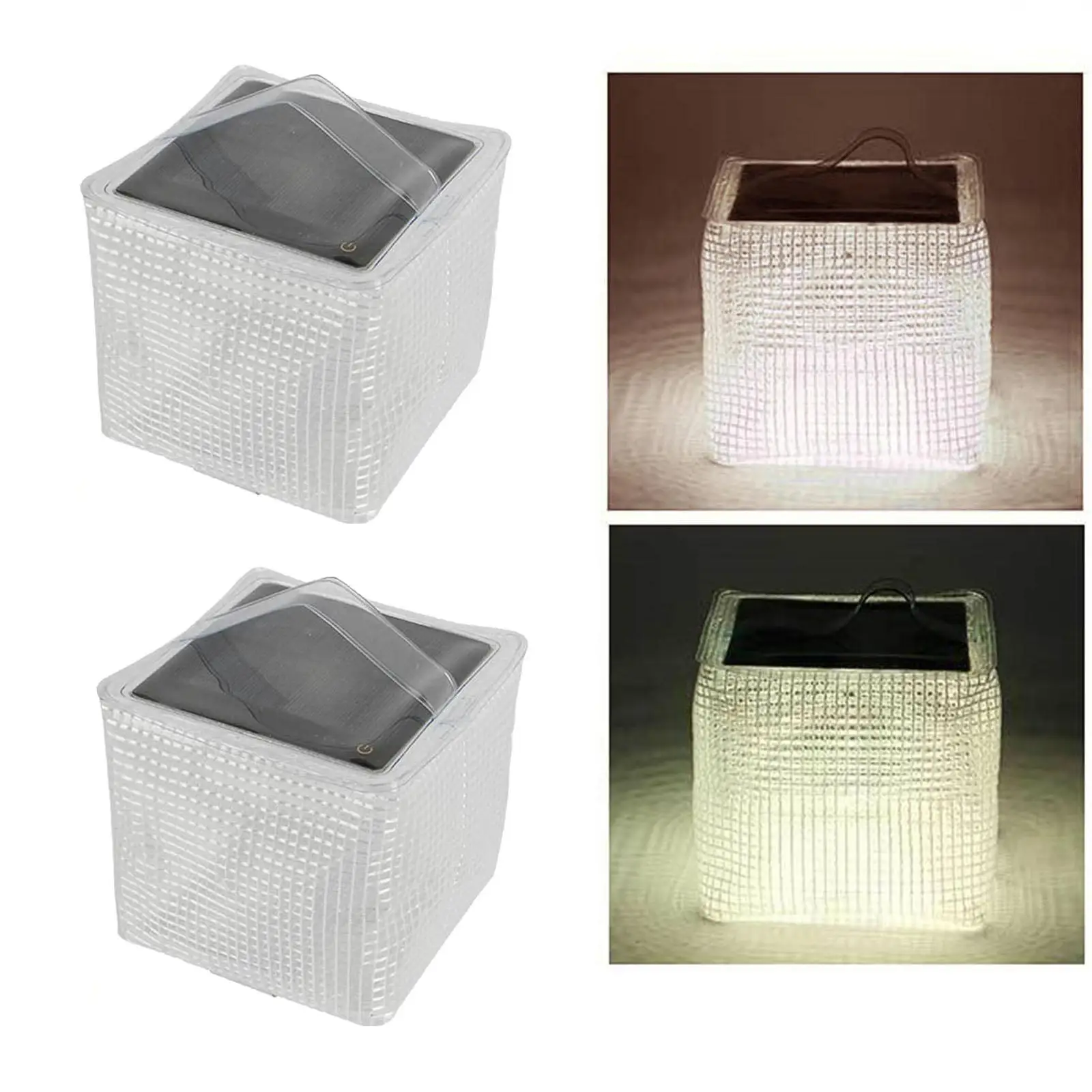 

Inflatable Solar Outdoor Camping Lamp Lantern Waterproof Emergency Lighting for BBQ Hiking Travel And Decor