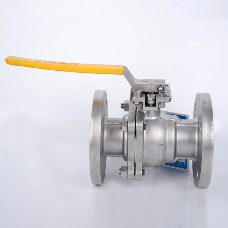 

Stainless steel flanged ball valve Q41F-16P stainless steel valve 316 two-piece soft seal handle switch valve