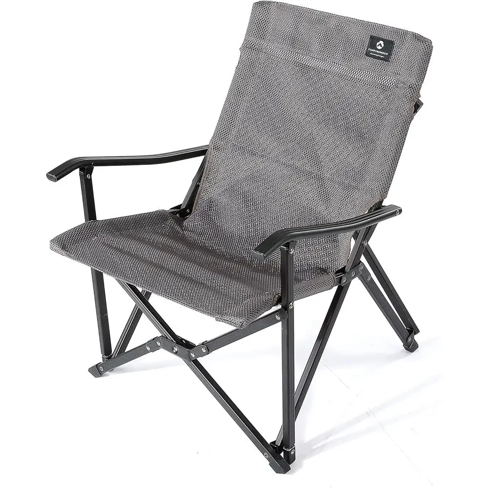 

Mesh Low Chair - 1003-WH, Gray Camping Chair