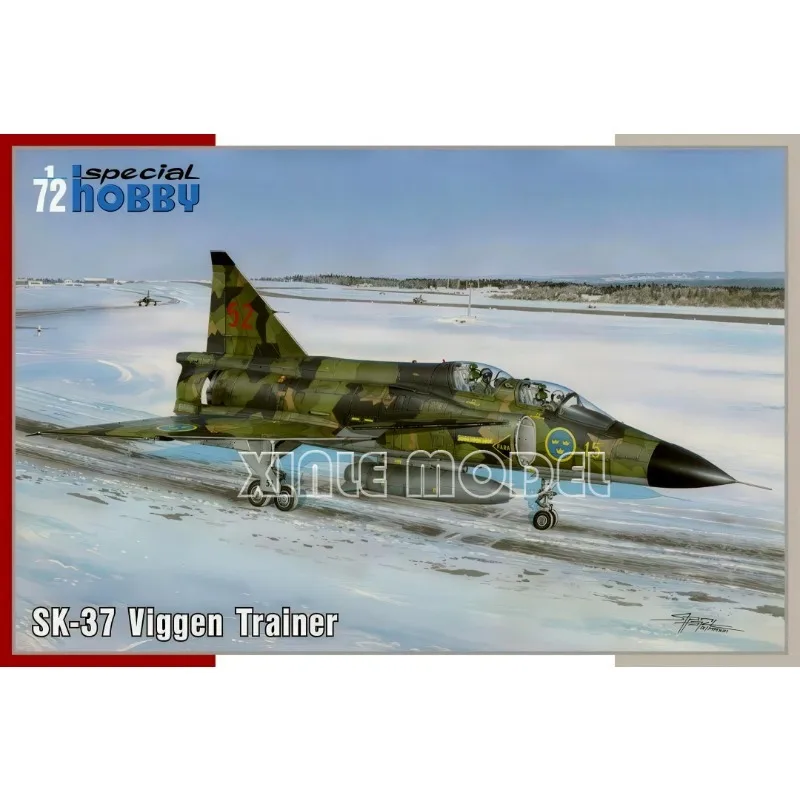 

Special Hobby Plastic Assembled Plane Model Kit 72381 SK-37 Viggen Trainer 1/72