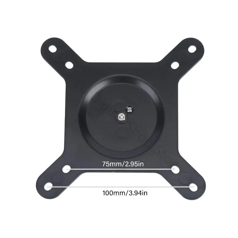 96BA 75 x 75/100 x 100 mm VESA-Montageplatte für tragbaren Monitor, 17-mm-Kugelkopfanschluss für – Detail 6