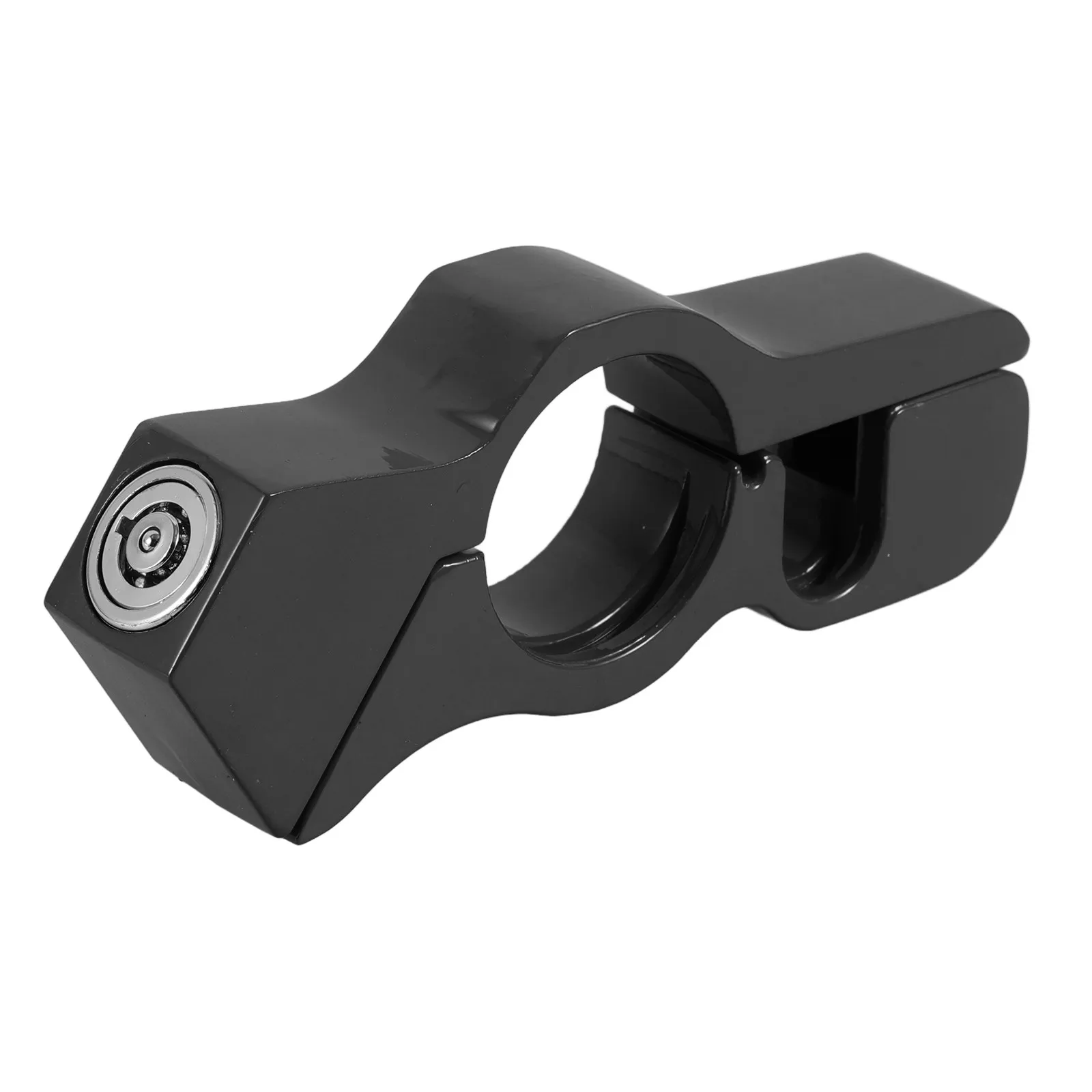 

Motorcycle Handlebar Lock Red High-Strength Aluminum Alloy Anti-Theft Brake Rotor Locking Throttle Security Device For