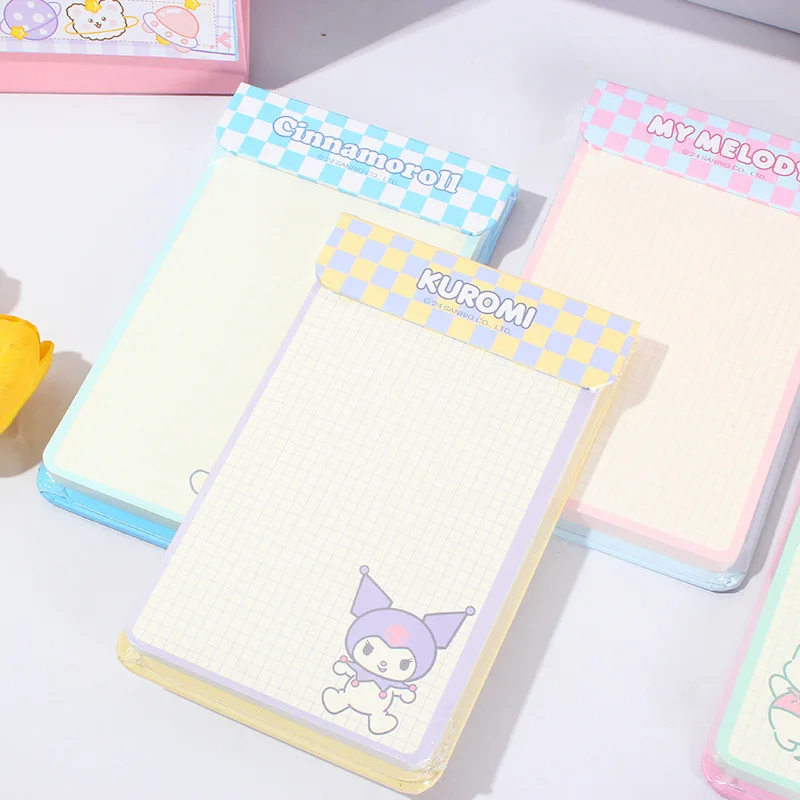 Autorização Genuína para a Sanrio Tirar Papel, Usar Grades de Desenhos Animados para Escrever Notas, Hand Books, Páginas Soltas, Word Books