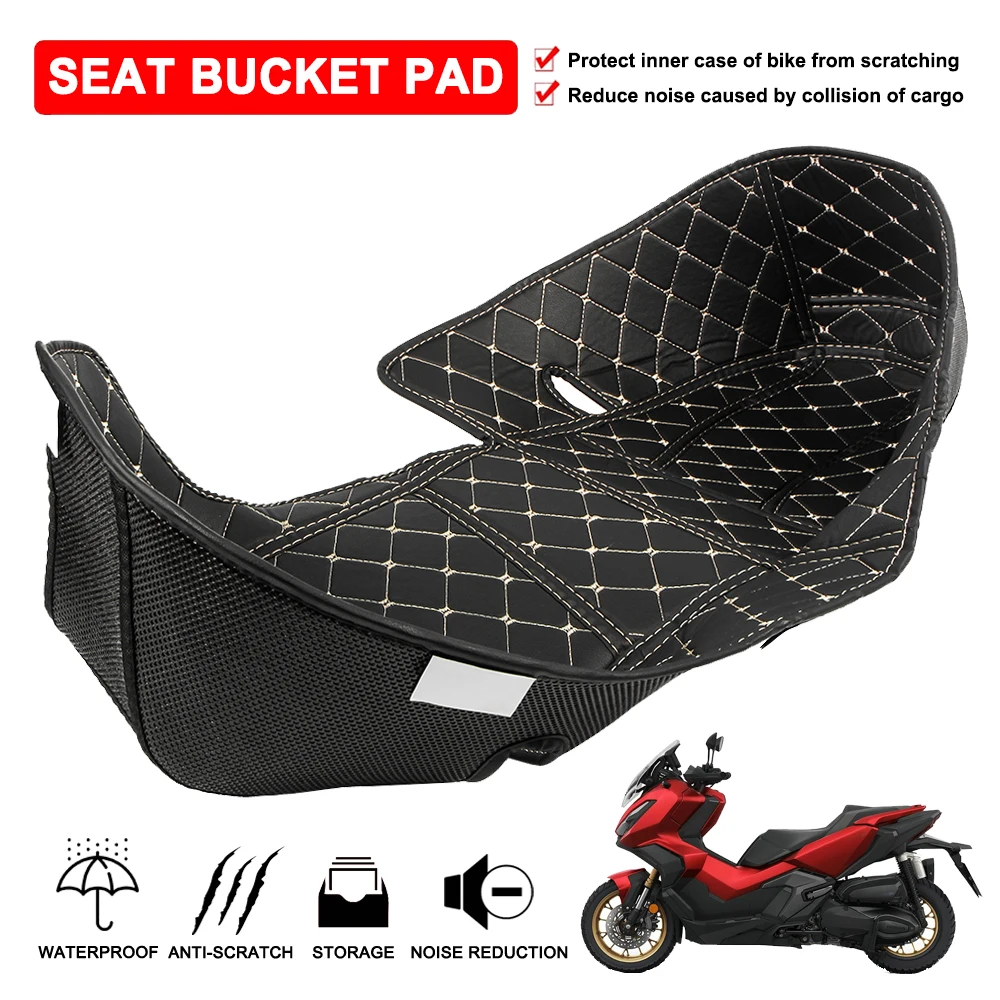 Motorcycle Seat Cushion Storage Box Liner For Honda ADV350 Forza350 NSS350 Seat Bucket Pad Luggage Trunk Anti-Scratch Protector