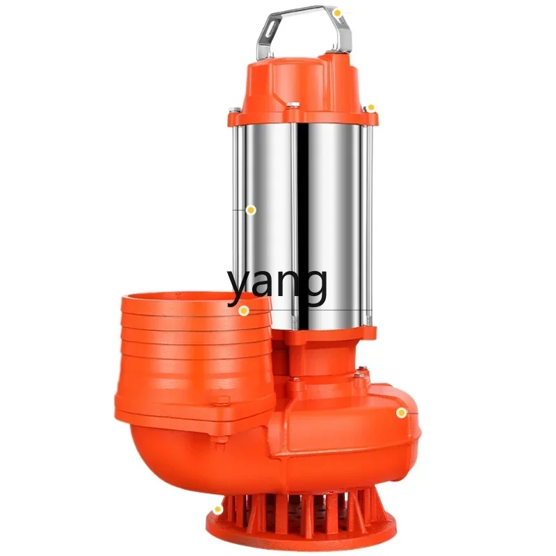 Lh stainless steel submersible pump 6 inch 8 inch large diameter sewage large flow pump