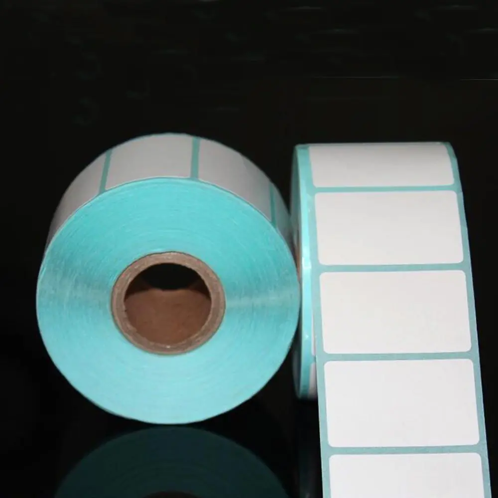 Hot Sale 700pcs/Roll 20*10mm Adhesive Thermal Label Sticker Paper Supermarket Price Blank Label Direct Print Waterproof