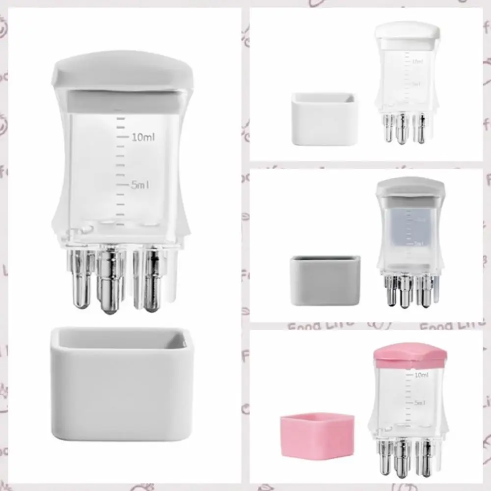 Multifunction Mini Scalp Applicator with Scale Plastic Liquid Guiding Comb 10ML Hair Head Massager Serum Oil Apply