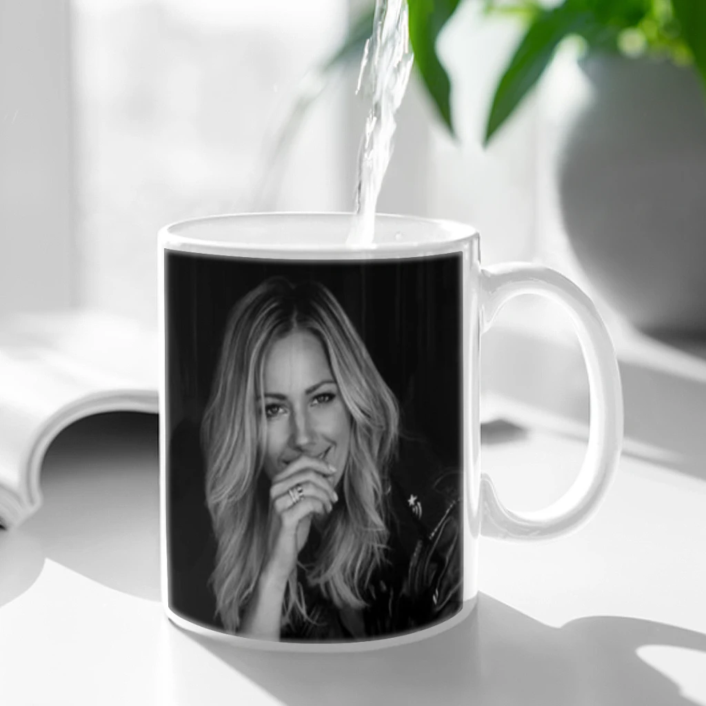 

Helene Fischer German Russian Pop Singer Coffee Mug 11oz Fun Ceramic Coffee Tea Cocoa Cup Handle Tea Drink Cup