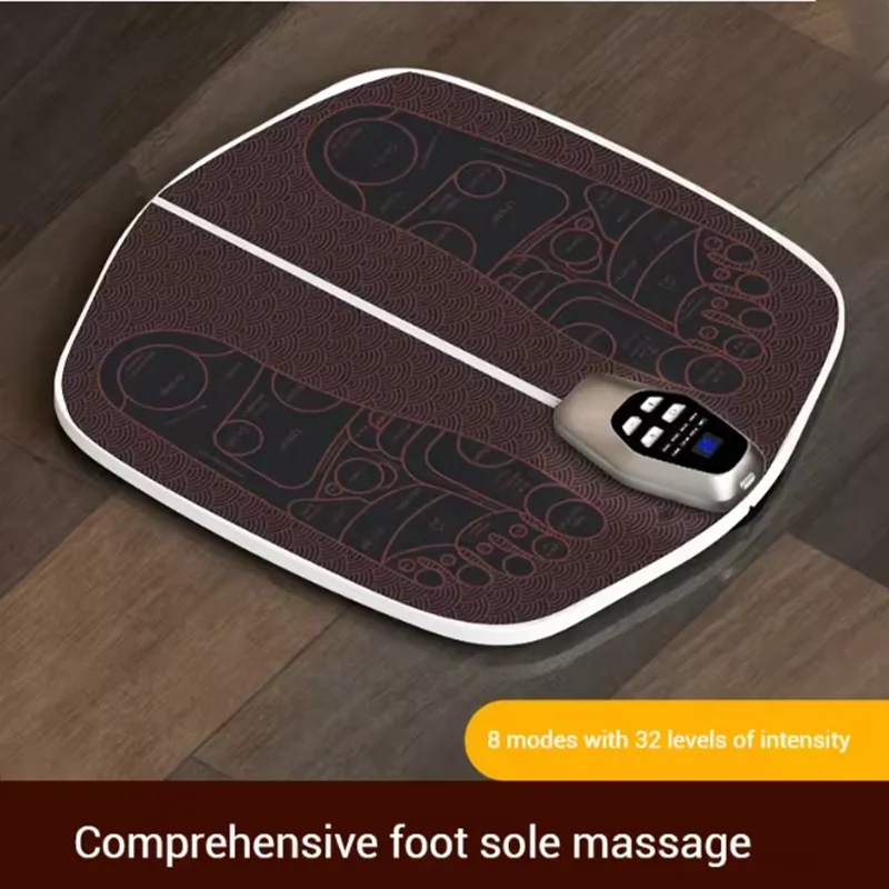 Almofadas de pé inteligentes massageador 2025 novo popular-pulso fisioterapia função microcorrente multi-modo saúde pé massageador