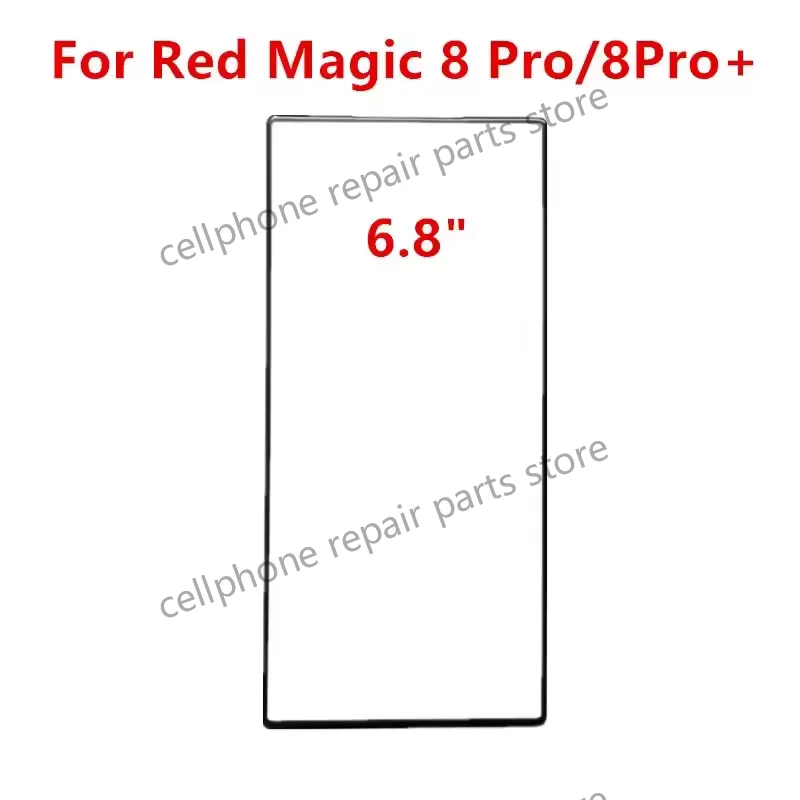 Outer Screen Glass Lens + OCA For ZTE Axon 50 60 40 30 Nubia Z60 Z50 Z40 Z30 Ultra Z60S Z50S Pro Front LCD Display Touch Replace