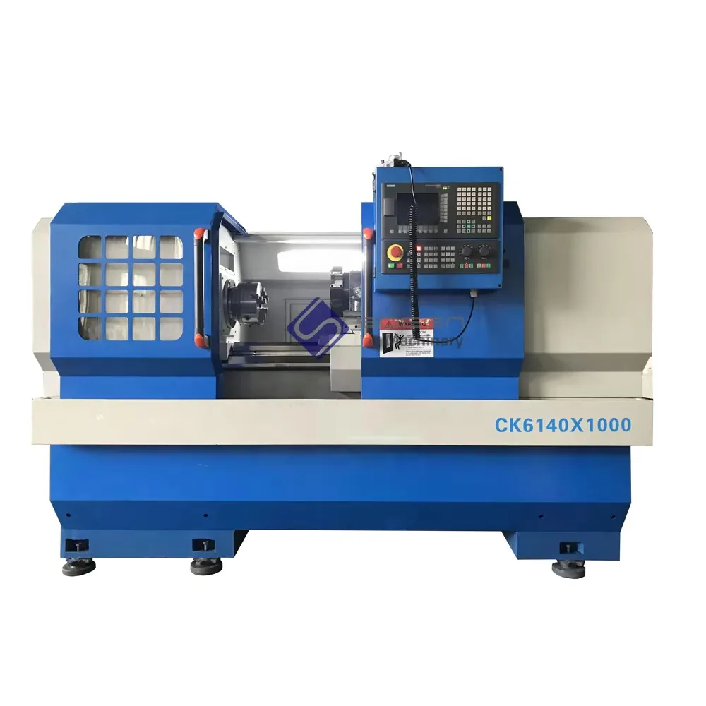 Torno automático de metal CNC CK6140