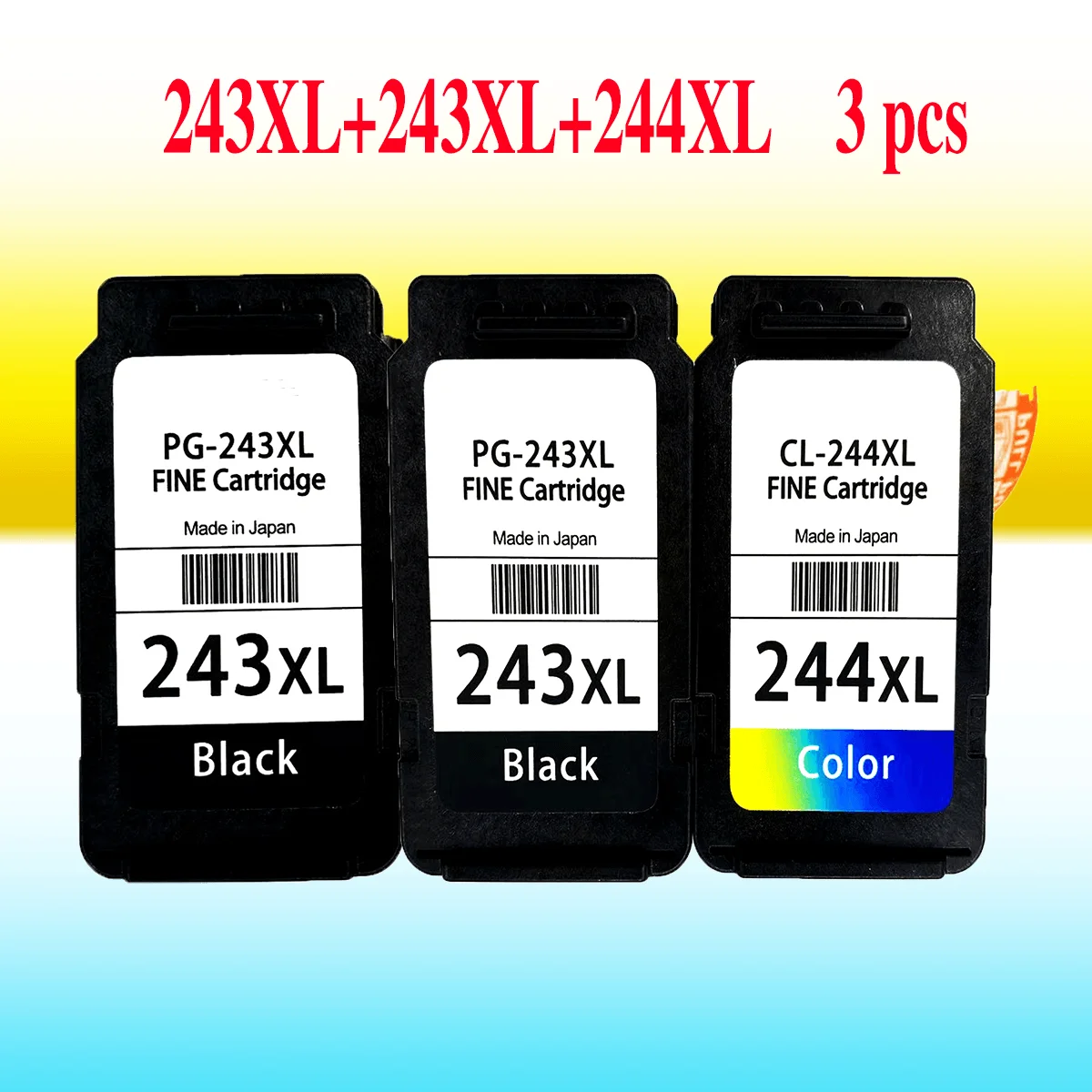 

PG243 CL244 243 244 Ink Cartridge For MG2924 MG2420 MG2520 IP2820 IP2920 printer 243XL 244XL PG243 CL244 PG-243XL printer