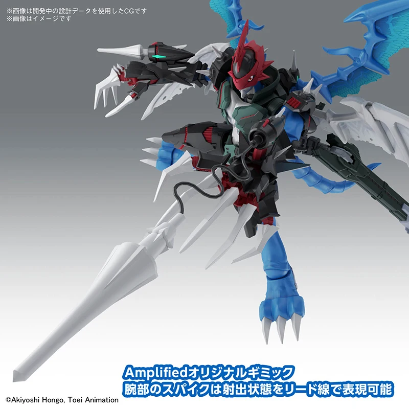 IN STOCK Bandai FRS Amplified Paildramon Action Figures Digimon Anime Toys for Boys Plastic Model Kit Gift Original Box