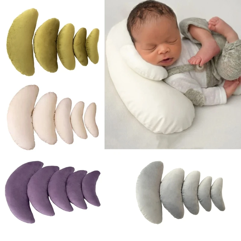 

Infant Posing Pillows Newborn Cushions Set in Assorted Color for Photoshoots