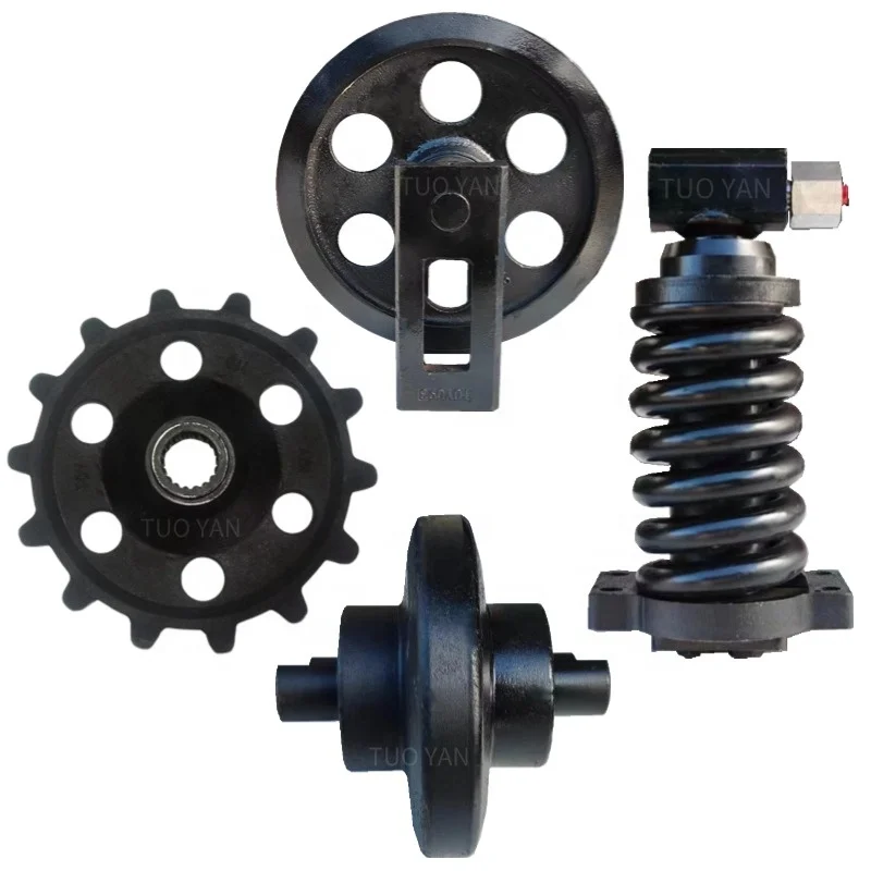High Quality Mini Excavator Parts  Idler Wheel for Yuchai 13 Track Wheel Undercarriage Parts YC13 Guide Wheel Sprocket