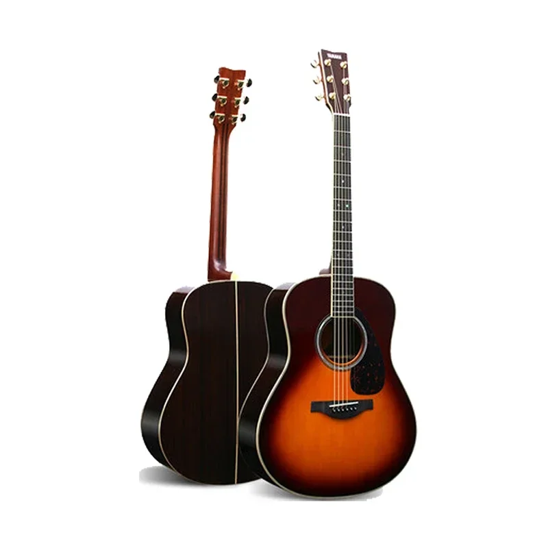 Yamahas LL16ARE 41 Inch Acoustic Guitar With Electric Box Professional Folk Guitar