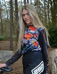 Bicycle jersey women mountain bike downhill jersey  enduro offroad  cycling shirt  motorcycle jersey mtb t-shirts