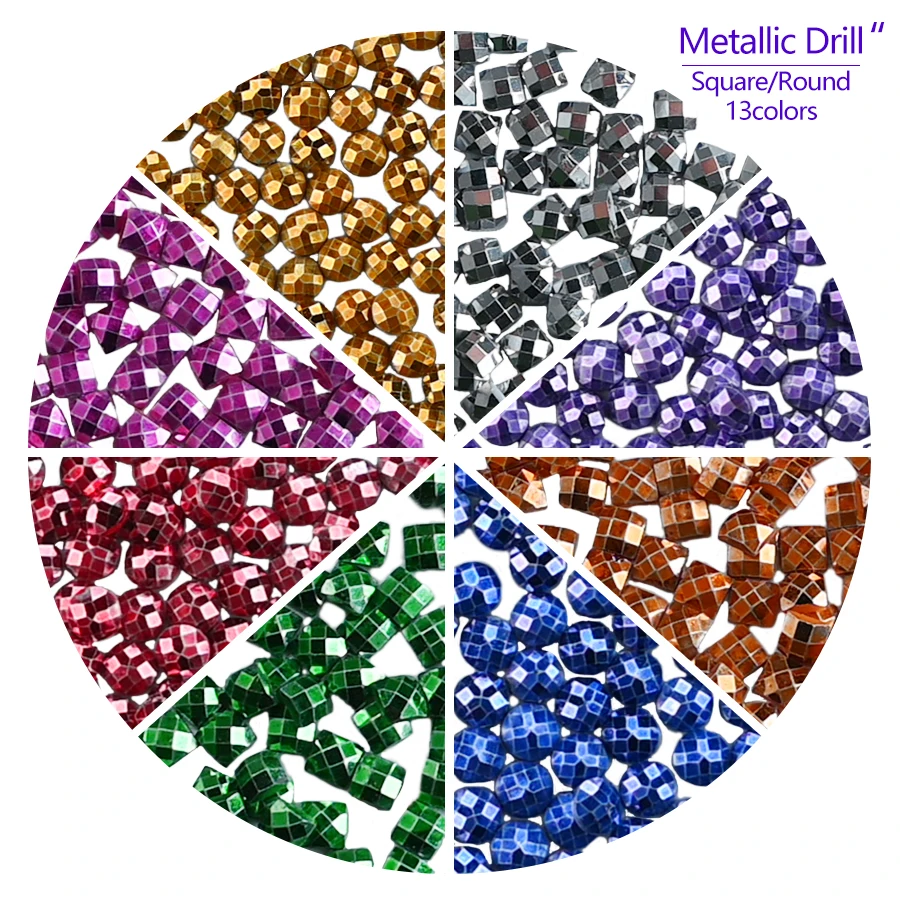 Photo Custom Poured Glue Diamond Painting 2-5 Special Drills AB Crystal Glowing Drill Decoration Embroidery Handmade ASF9001