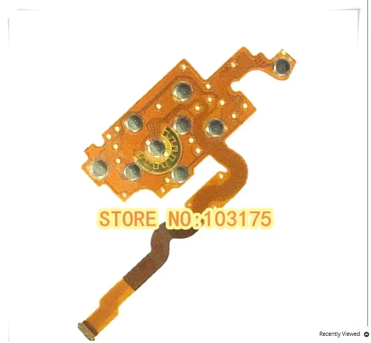 НОВАЯ кнопка клавиатуры M, гибкий кабель клавиатуры, ленточная плата для Canon, Eos M, запасная часть