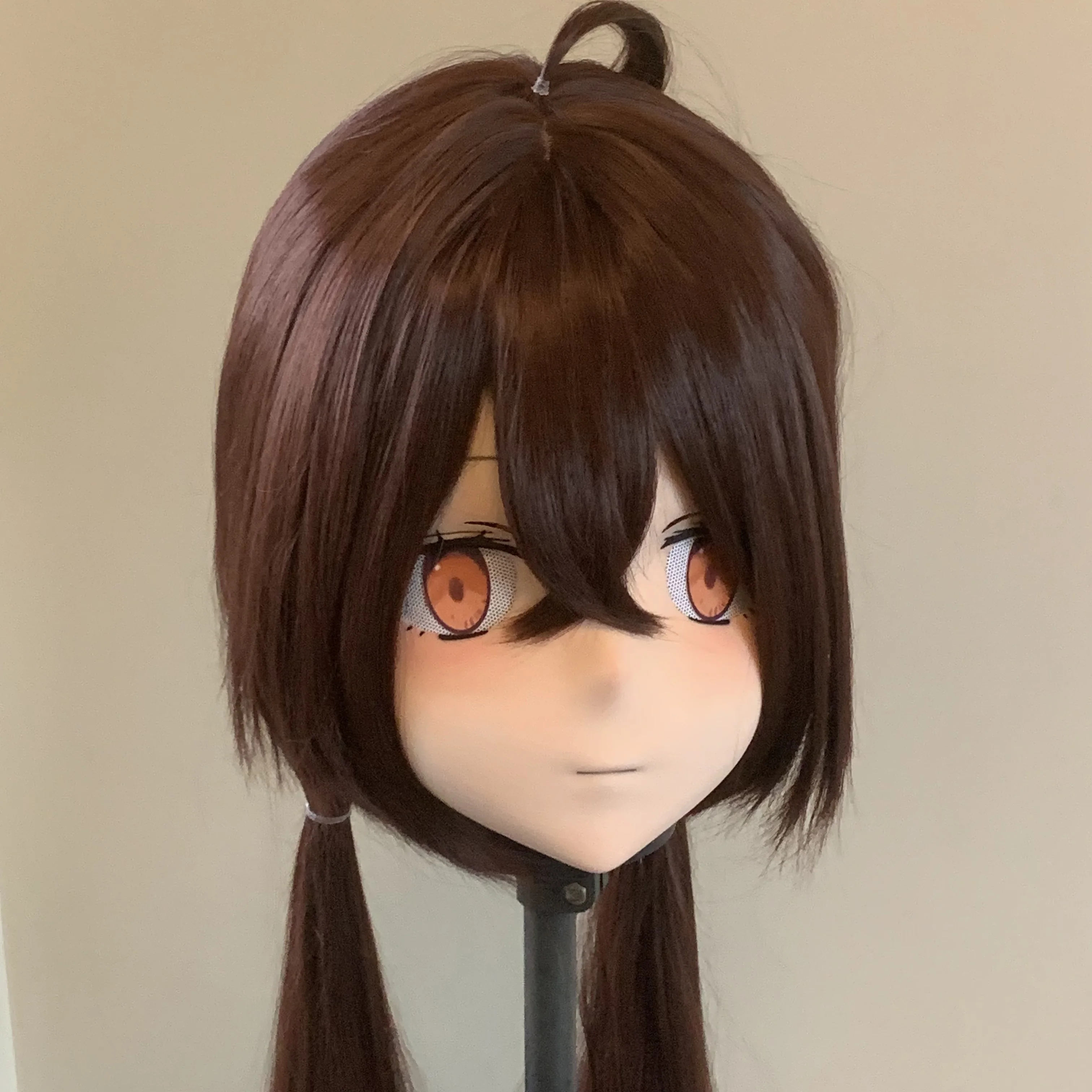

(XYQ06)Customize Character Crossdressing Female/Girl PLA Full Head With Lock Anime Cosplay Japanese Animego Kigurumi Mask