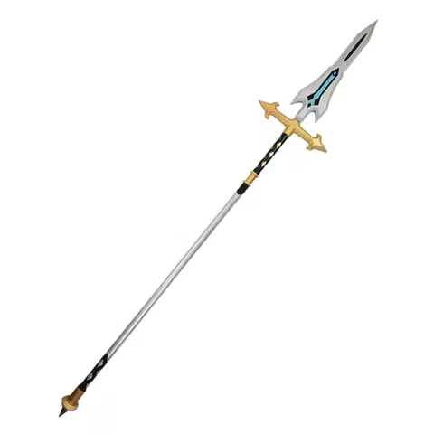 Xiangling Spear Genshin Impact Cosplay Prop Staff Replica Halloween Carnival Party Props Accessories