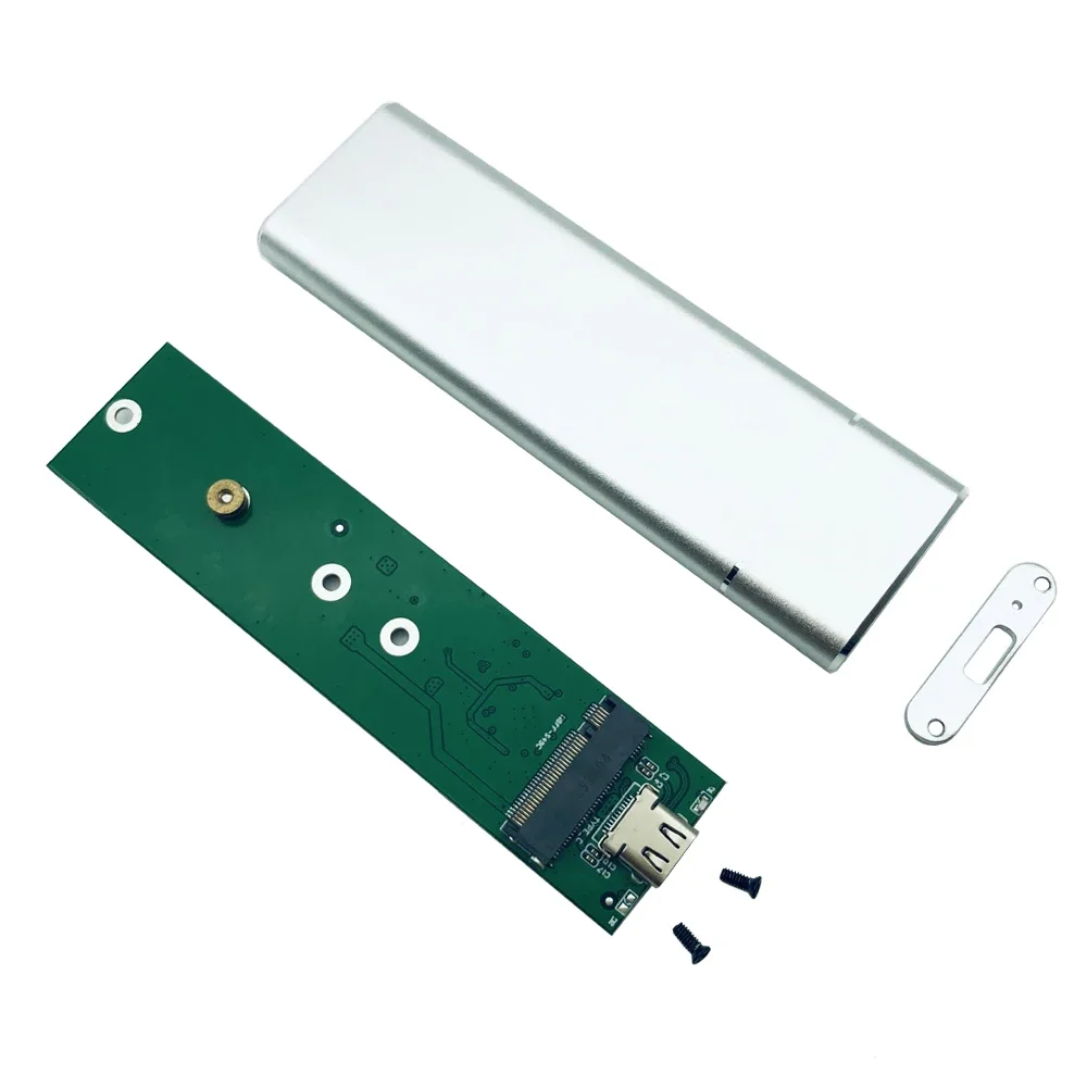 Mobile Hard Disk Box External SSD Enclosure Case 6Gb USB3.1 to M.2 NGFF SSD Adapter Card Support 2230 2242 2260 2280 M2 SATA SSD