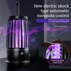 Lampe électrique anti-moustiques, aste par USB, piège à mouches, Monténégro d'insectes, répulsif, silencieux, pour l'extérieur