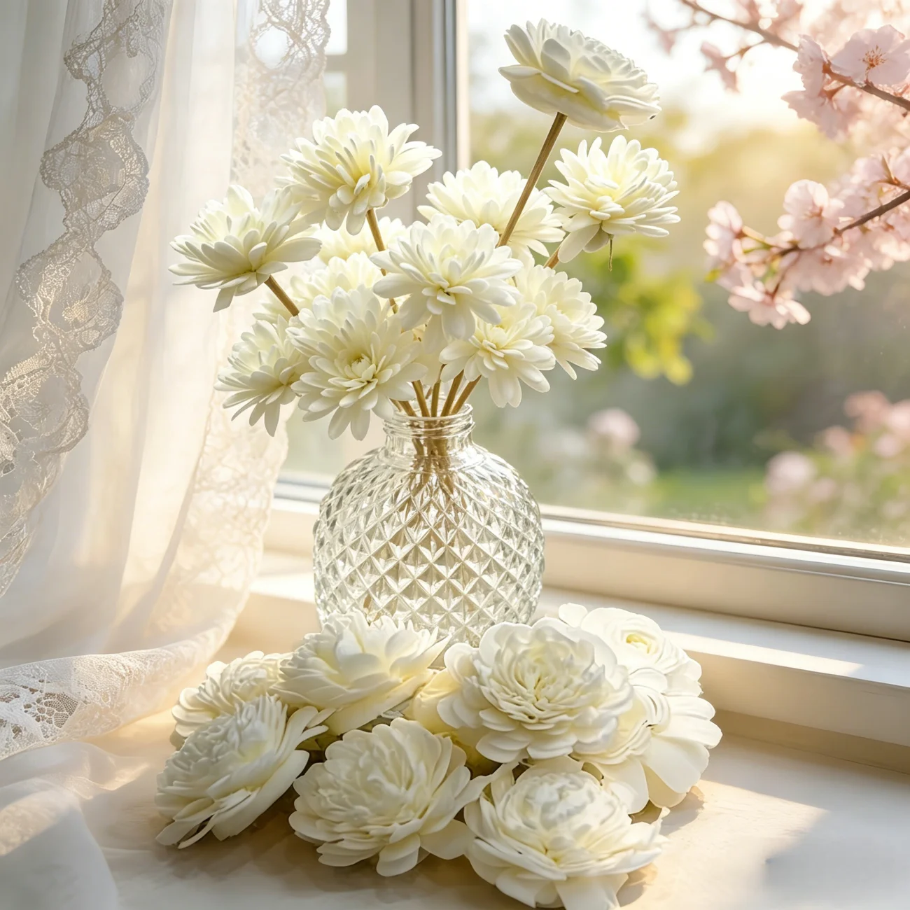Home Fragrance London - Foam Flower Diffuser Stick Set Air