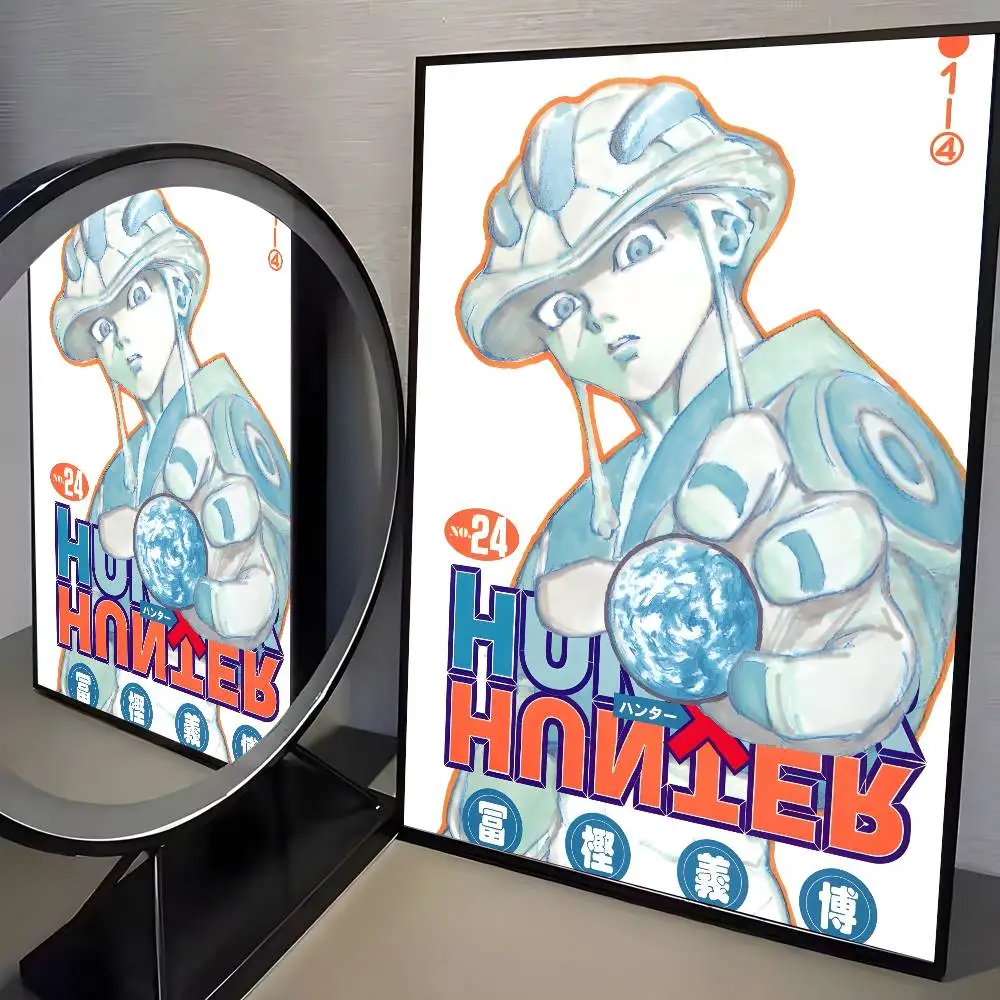 1 Stück Hochwertiges Japan Anime Hunter X Hunter Poster HD Leinwanddruck Ästhetisches Kunstdruckpapier Wandkunst für Wohnzimmer Heimdekoration – Detail 7