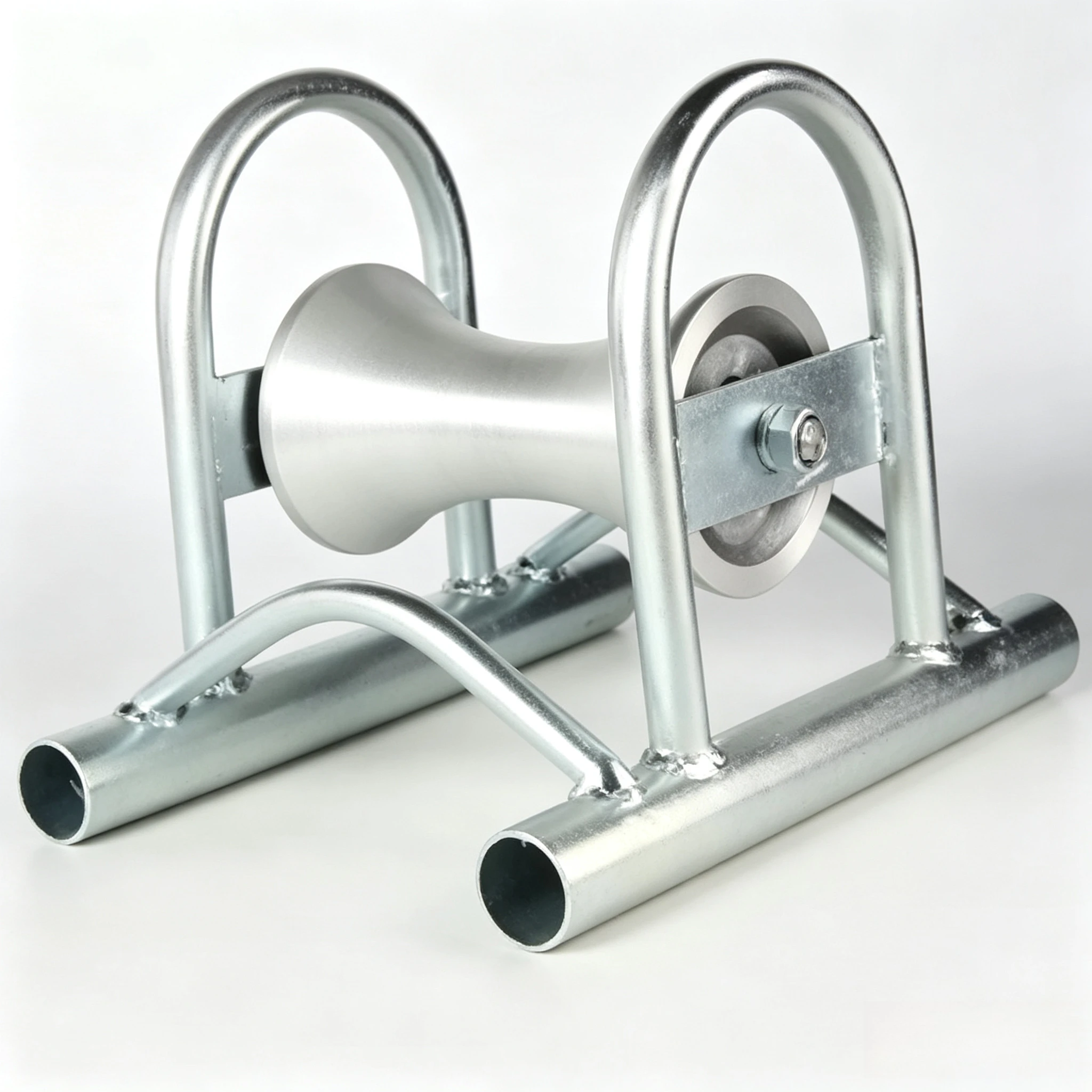 Alloy Grounding Cable Pulling Roller Available With Nylon Pulley Or Aluminum Wheel For Cable