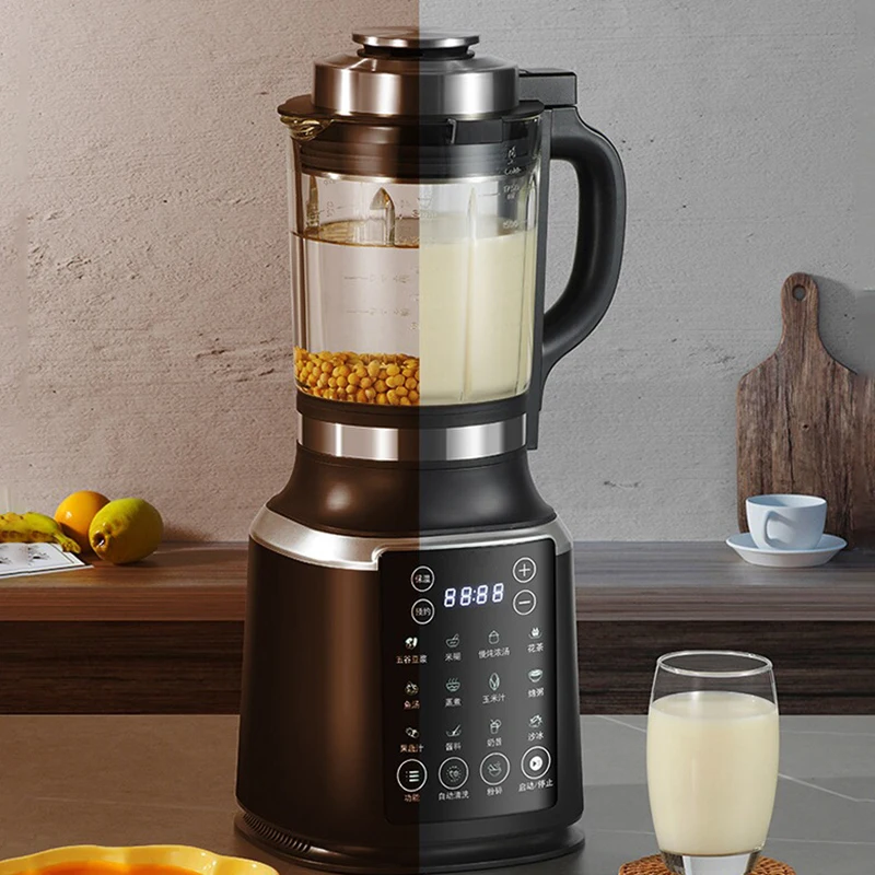 Wall-breaking Soymilk Machine 110V Detachable Blade Grinding Cup Large Capacity Smart Mixer