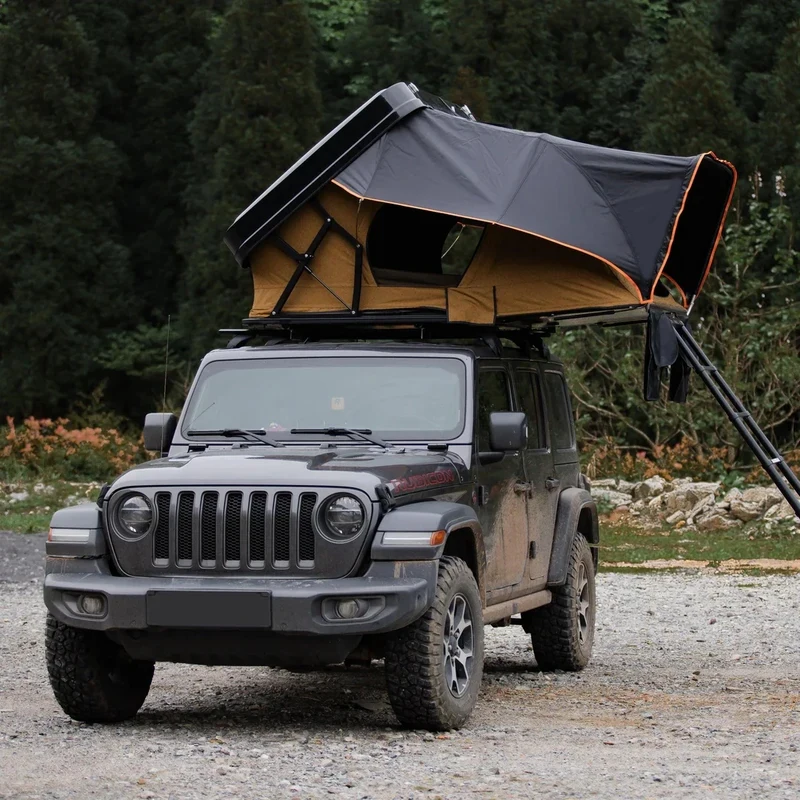 

Heavy Duty Large Size Hard Shell 2-3 Person Roof Top Tent for 4x4 SUV Outdoor Camping