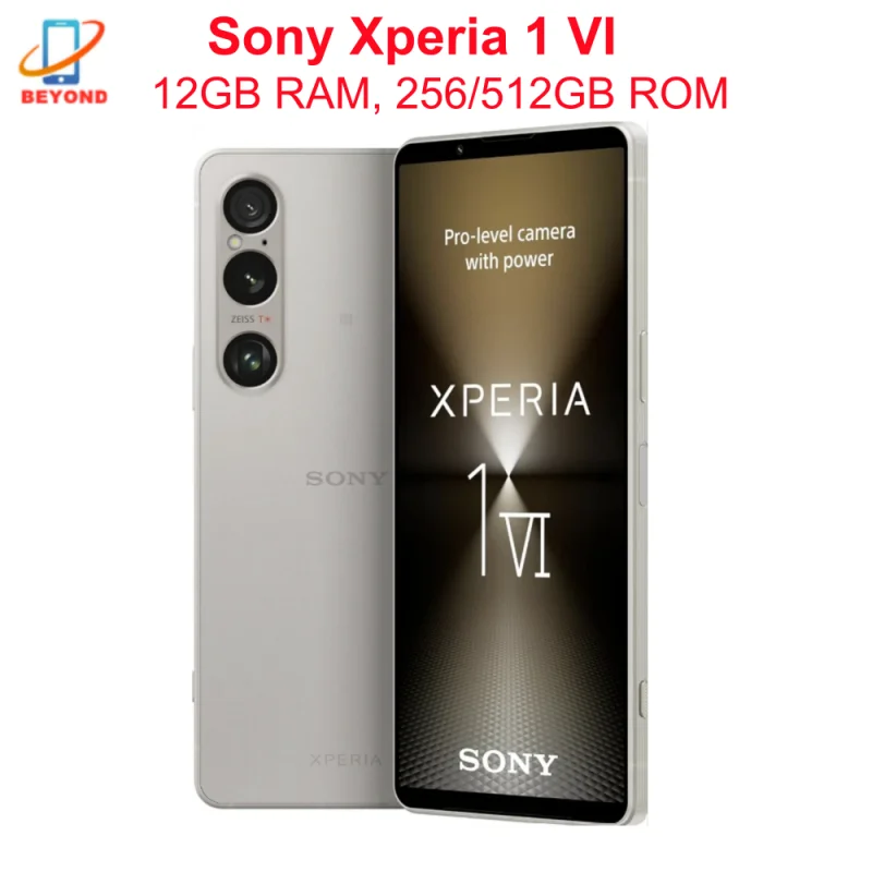 Sony Xperia 1 VI 1VI 5G XQ-EC54 XQ-EC72 12GB RAM 256/512GB ROM 6.5 Sony Xperia 1 VI 1VI 5G XQ-EC54 XQ-EC72 12GB RAM 256/512GB ROM 6.5