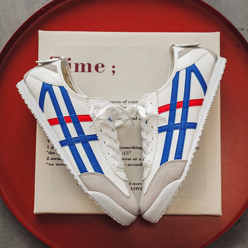 

Classic Men's Running Shoes Stripe Design Casual Sneakers Men Gump Shoes Comfort Lightweight Walking Shoes Man zapatos hombre