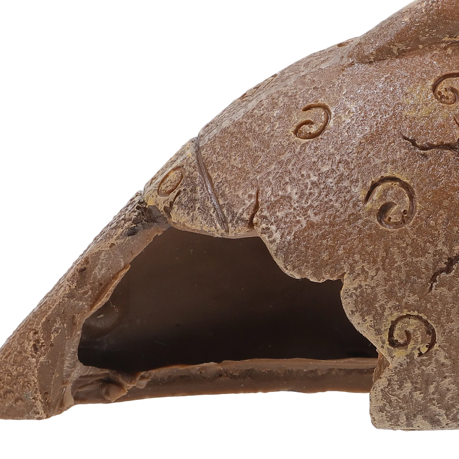 

Reptile Cave Hideout Decoration Realistic Natural Color Shelters Safe Comfortable Resting Place for Turtles Lizards Geckos Small