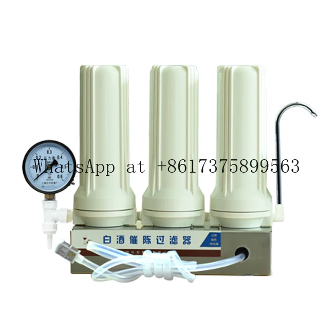 Compact Home Wine Filtration System Por Beverage Purification Filter