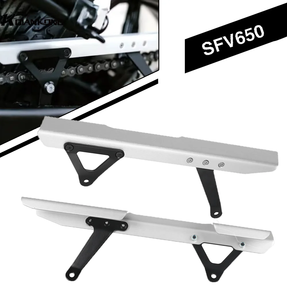

FOR SUZUKI SV650 / ABS / X 2018-2020-2021-2022-2023-2024-2025 Motorcycle Stainless Steel Chain Guard Decorative Protector Cover