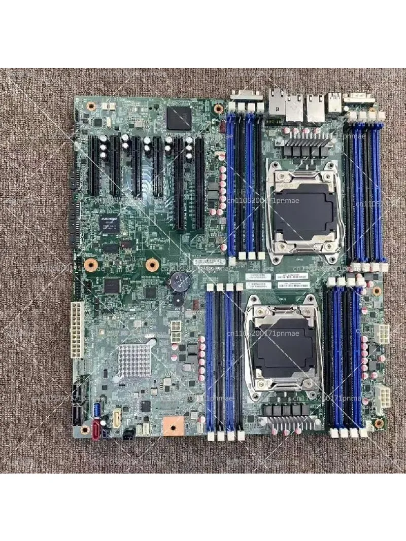 Dual X99 Server Motherboard E-ATX RD450X Chipset Support 2680v4 Unique Display