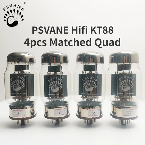 PSVANE Hifi KT88 KT88/C tubo de vacío reemplazar 6550 KT88 para Audio Hifi Vintage tubo AMP DIY par combinado de fábrica Quad