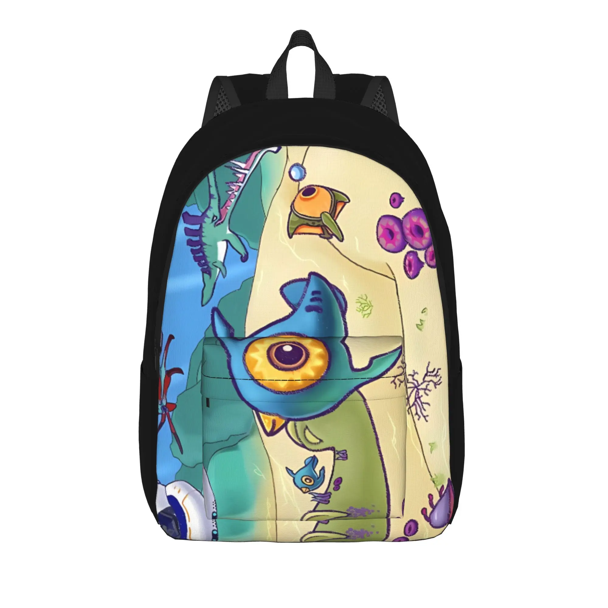 Back to School Season Snack Storage Peeper & Friends Storage Bag Subnautica College Student Knapsack Backpack