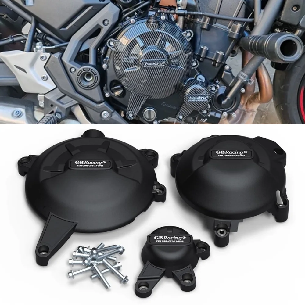 

Motorcycle Engine Cover Clutch Cover For Kawasaki Z650 Ninja 650 2017 2018 2019 2020 2021 2022 2023 2024 2025